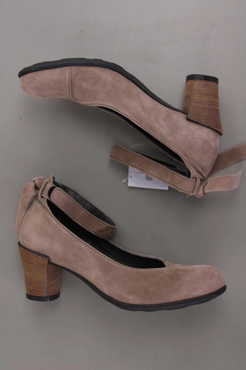 wolky Pumps Gr. 37,5 creme aus Leder