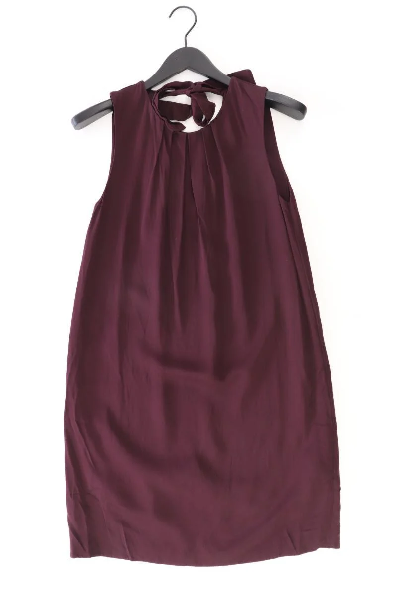 Hallhuber Trägerkleid Gr. 38 lila aus Viskose