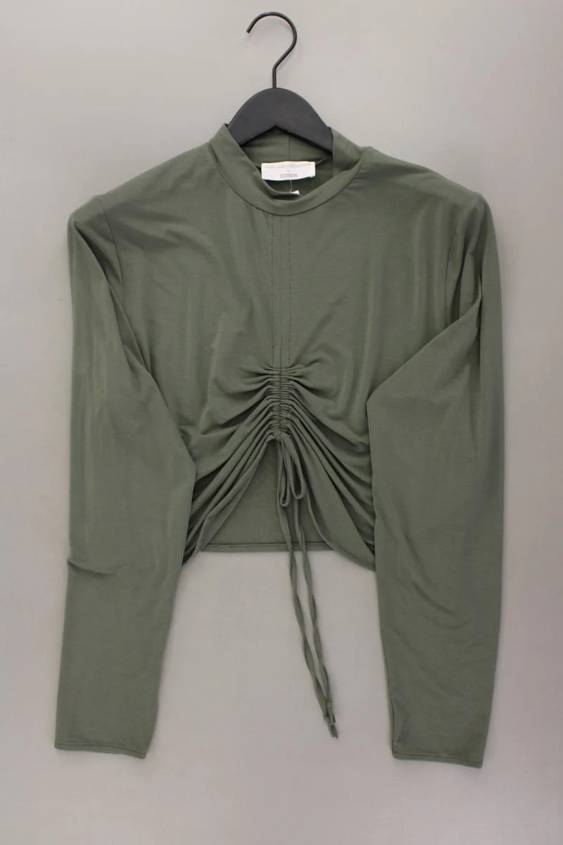 GuidoMaria Kretschmer AboutYou Cropped Shirt Gr. 52 Langarm olivgrün