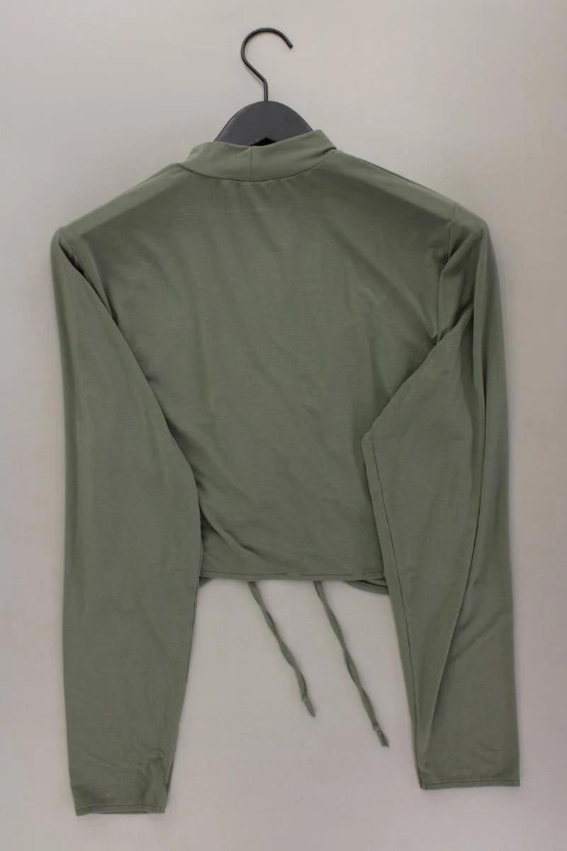GuidoMaria Kretschmer AboutYou Cropped Shirt Gr. 52 Langarm olivgrün