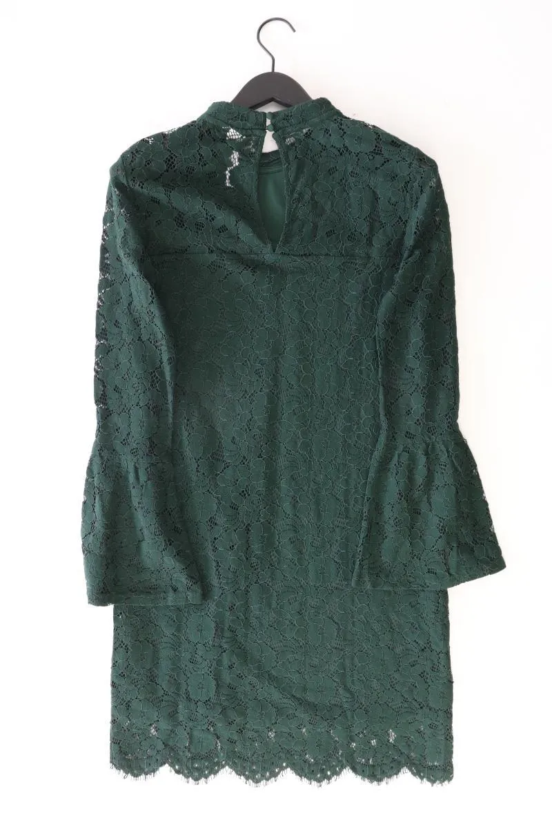 Vila Spitzenkleid Gr. M Langarm grün aus Polyester
