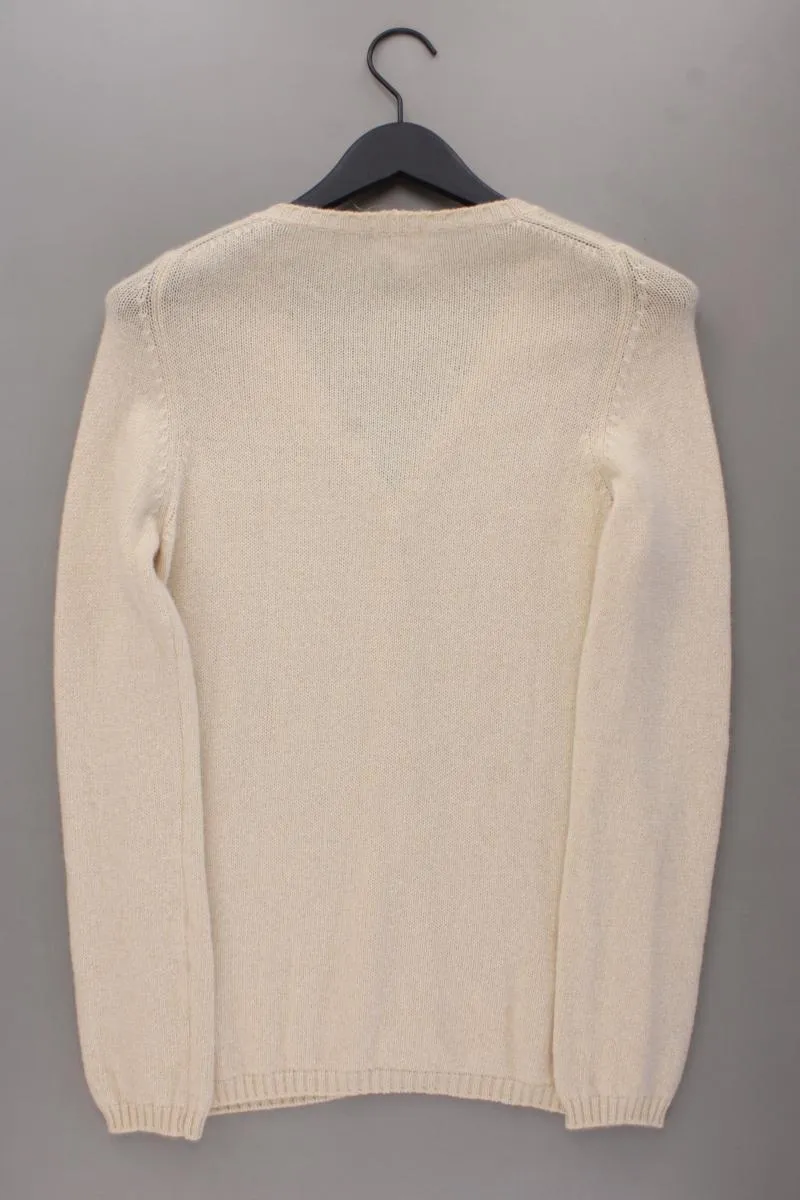 Malo Kaschmir Cardigan Gr. 46 Langarm creme