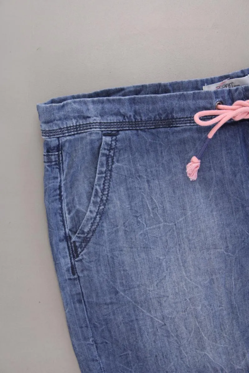 Esprit Jeansrock Gr. W27 blau aus Baumwolle