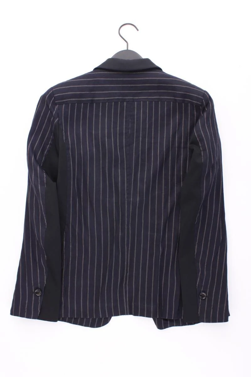 Marc Cain Leinenblazer Gr. 38 gestreift blau