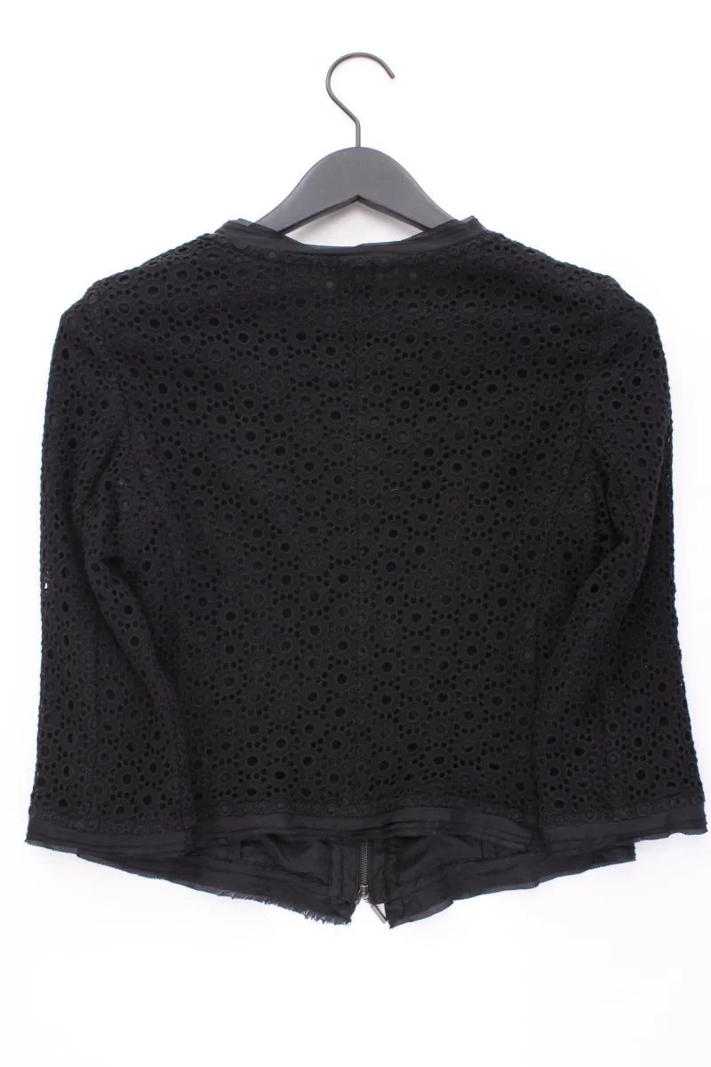 armani collezioni Jäckchen Gr. IT 40 (XS) 3/4 Ärmel schwarz aus Baumwolle