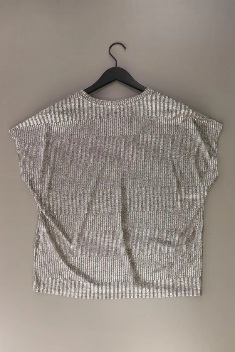Only Shirt Gr. L Kurzarm silber aus Polyester
