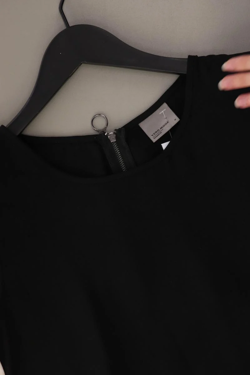 Vero Moda Kleid Gr. M 3/4 Ärmel schwarz aus Polyester