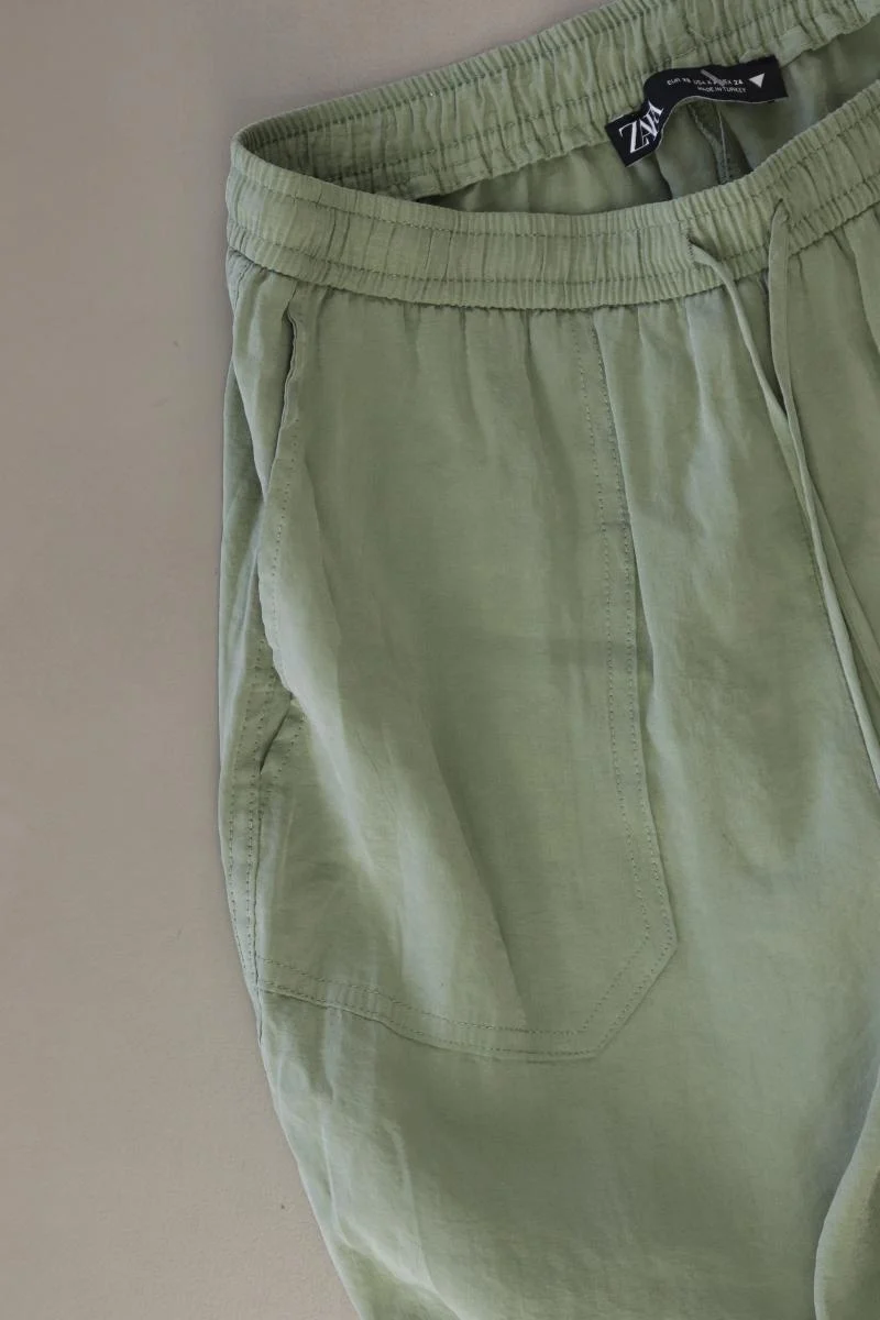 Zara Stoffhose Gr. XS grün