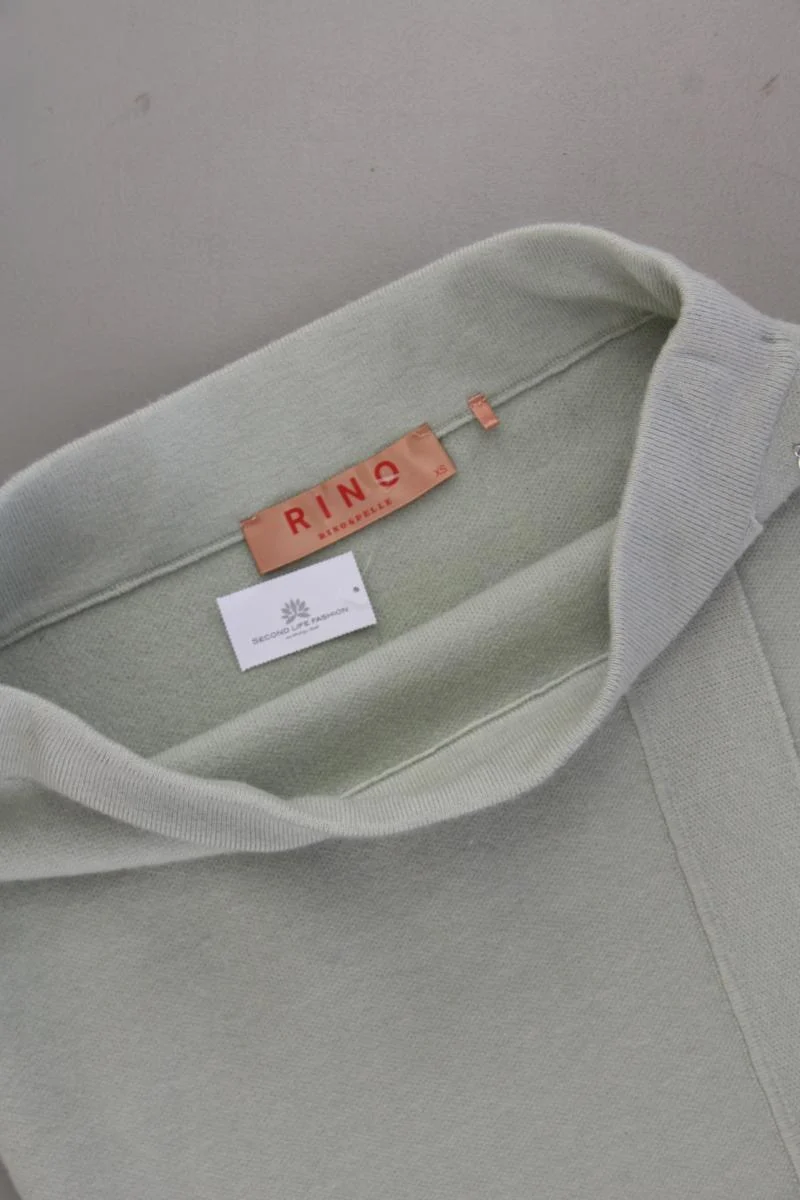 Rino&Pelle Strickrock Gr. XS neuwertig grün aus Polyester