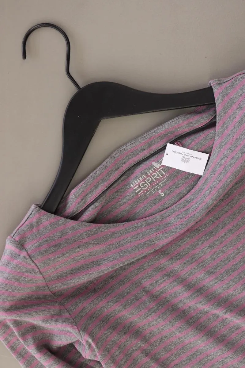 Esprit Ringelshirt Gr. S gestreift Langarm grau aus Baumwolle