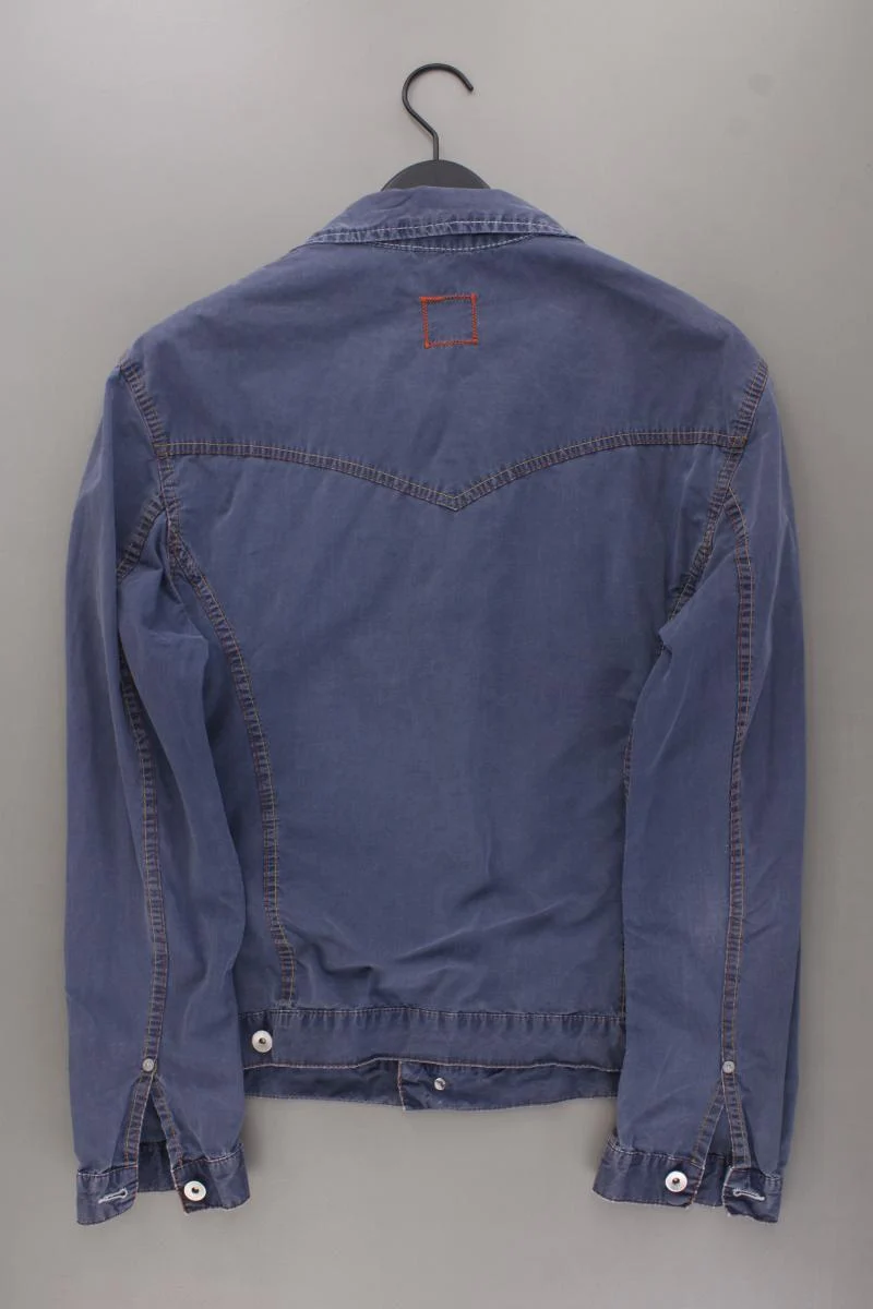 BOSS by Hugo Boss Übergangsjacke für Herren Gr. 50 blau aus Baumwolle