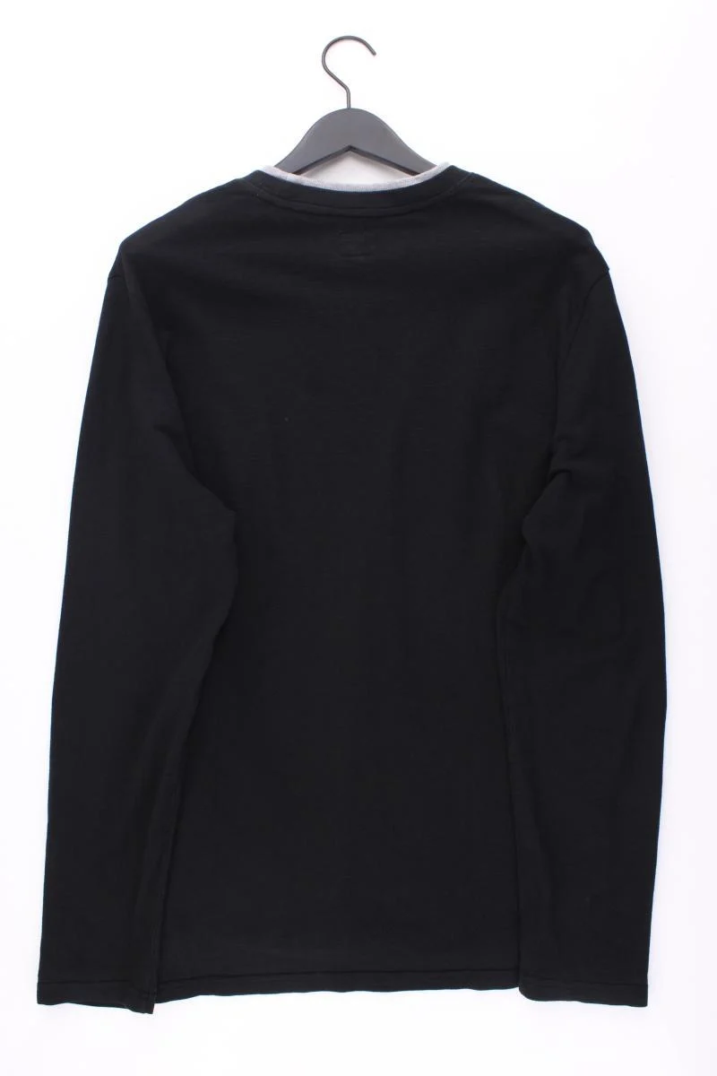 QS by s.Oliver Feinstrickpullover für Herren Gr. XL schwarz aus Baumwolle