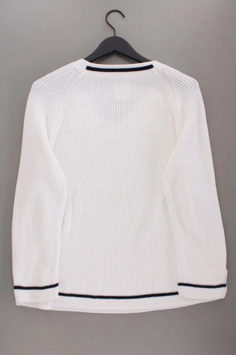 Marc O'Polo Grobstrickpullover Gr. XL weiß aus Baumwolle