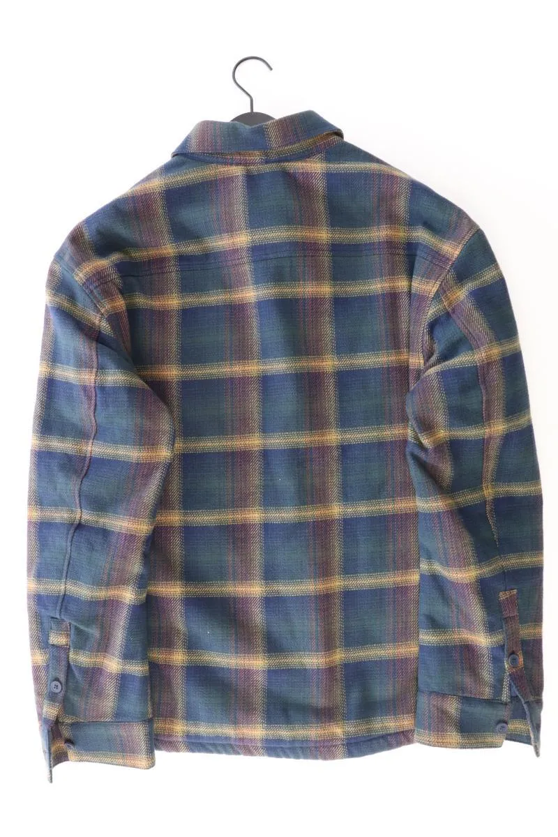 QS by s.Oliver Lange Jacke Gr. XXL kariert neuwertig blau