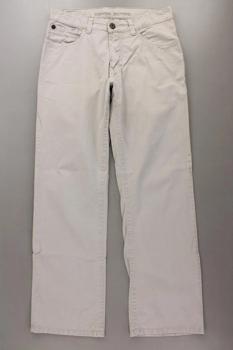 camel active Hose für Herren Gr. W33/L32 grau aus Baumwolle