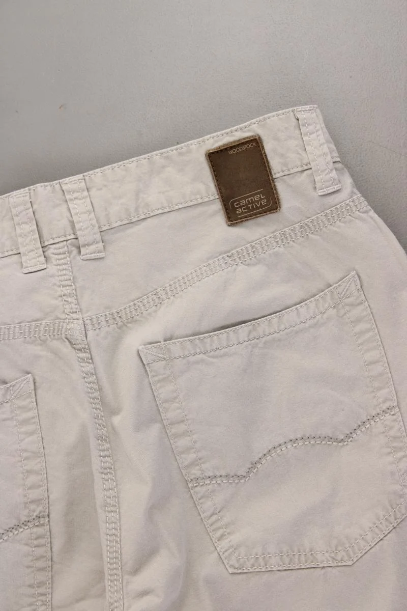 camel active Hose für Herren Gr. W33/L32 grau aus Baumwolle