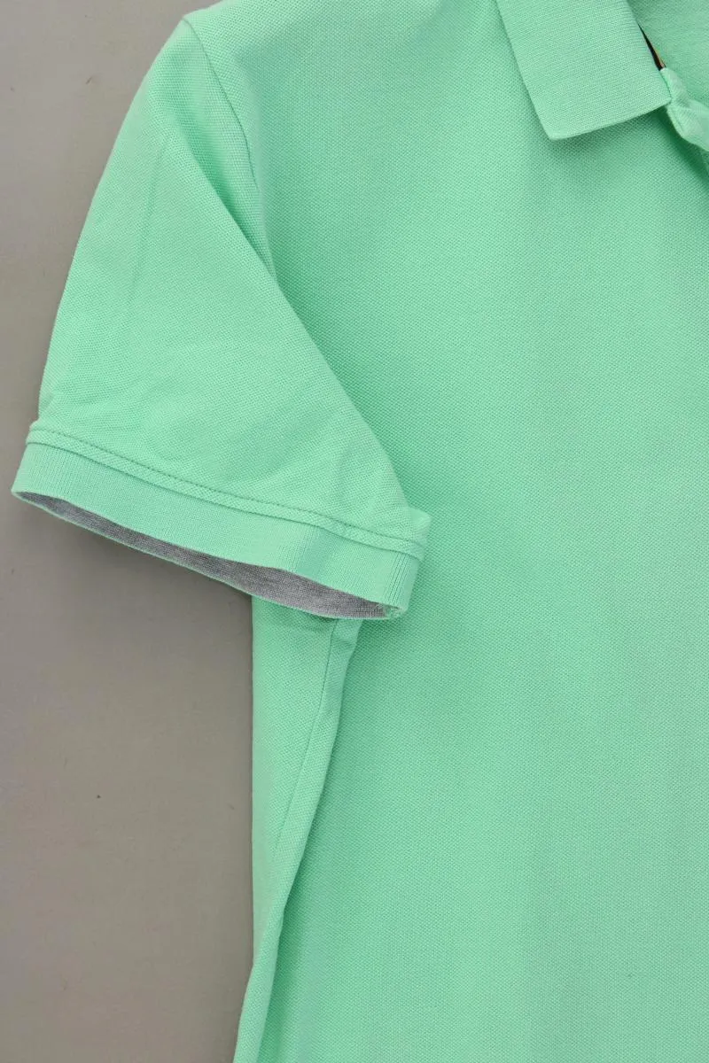 Esprit Poloshirt für Herren Gr. L Kurzarm grau aus Baumwolle