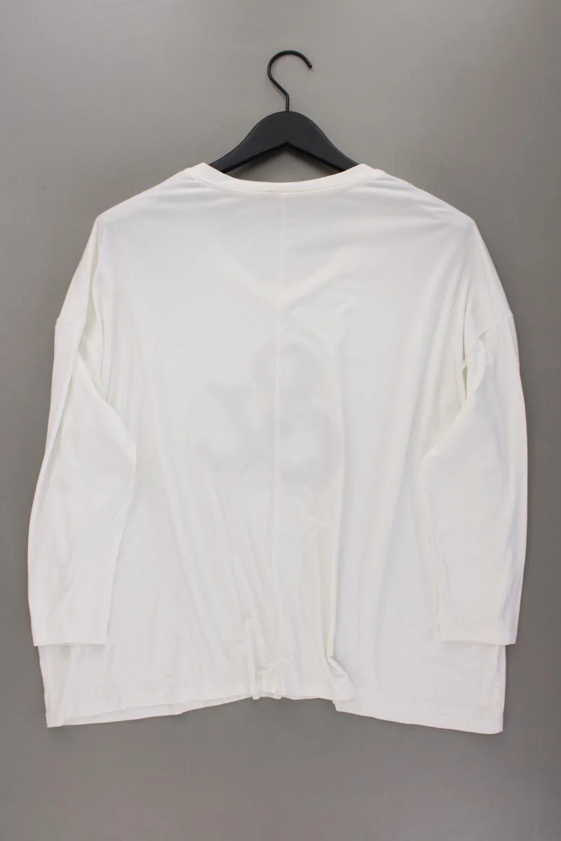 Impress Shirt Gr. OneSize neuwertig Langarm weiß aus Viskose