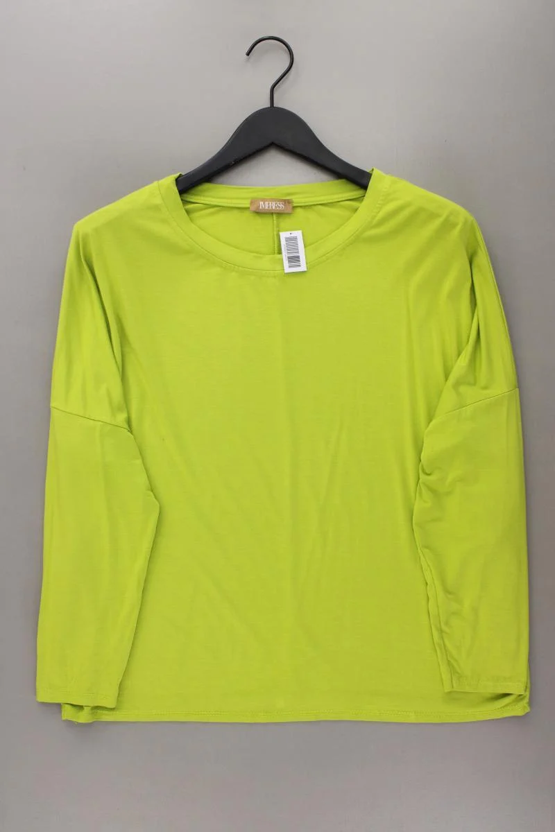 Impress Shirt Gr. OneSize Langarm grün aus Viskose