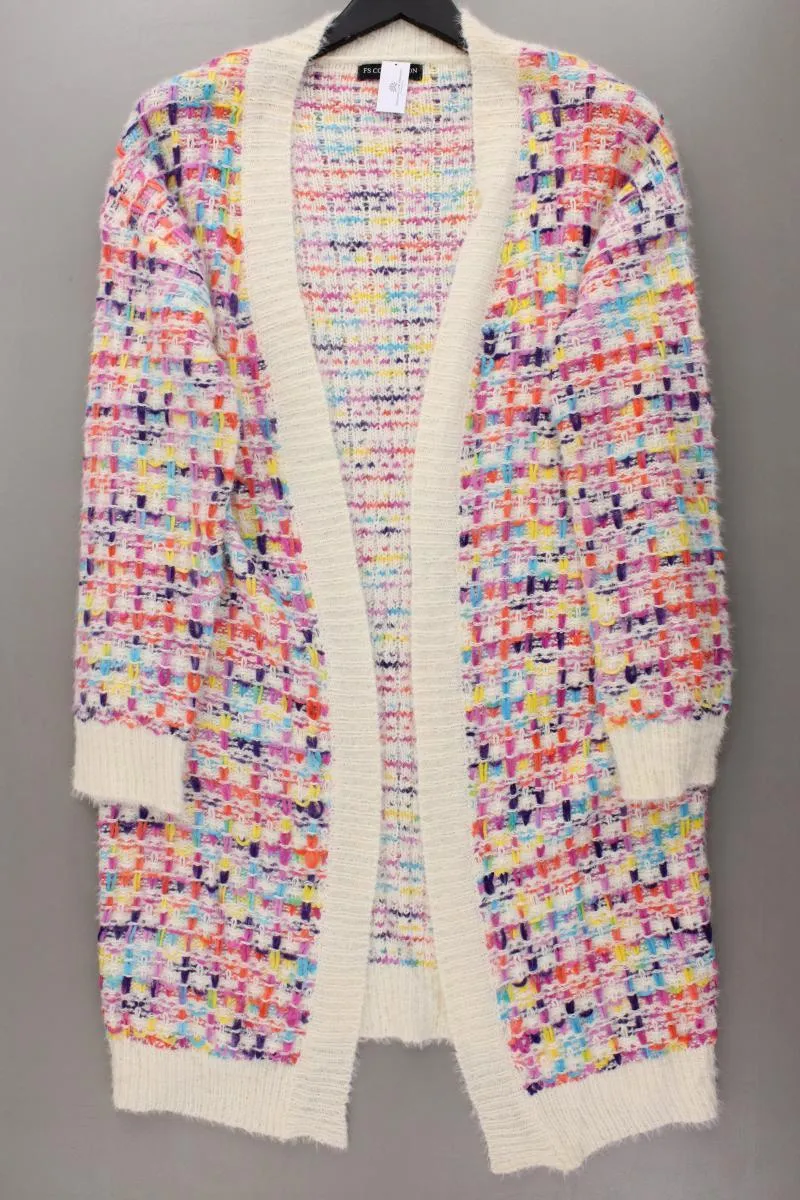 FS Collection London Strickmantel Gr. OneSize neuwertig Langarm mehrfarbig