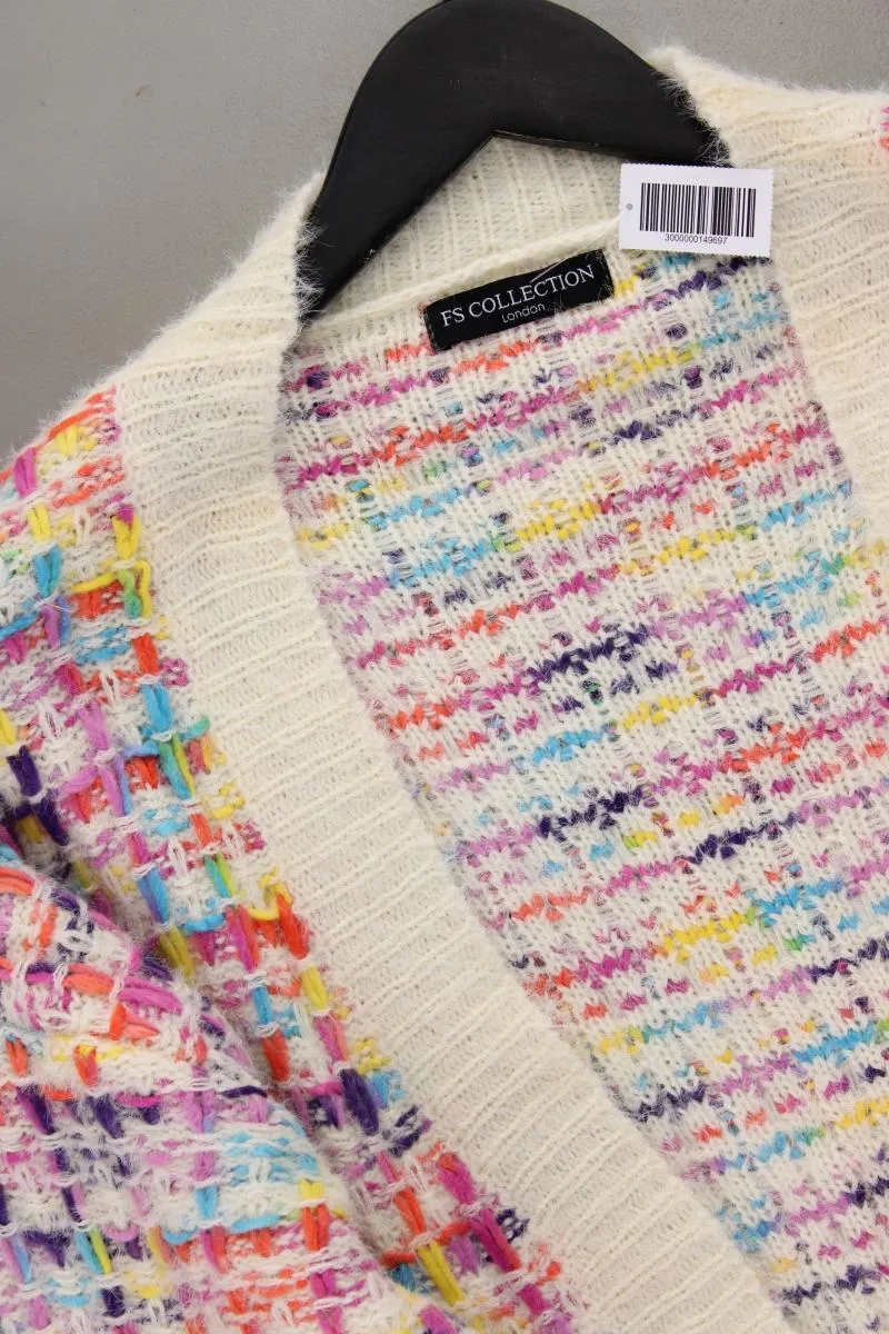 FS Collection London Strickmantel Gr. OneSize neuwertig Langarm mehrfarbig