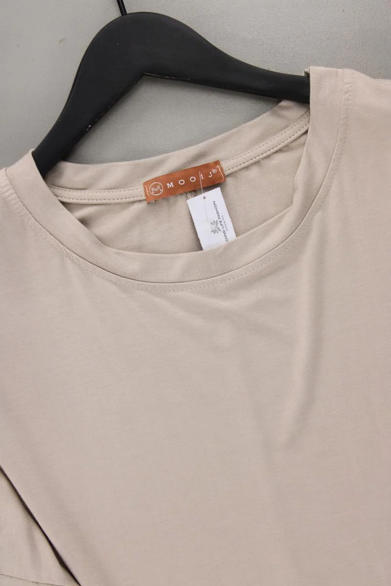 Mooij Oversize-Shirt Gr. OneSize 3/4 Ärmel creme aus Viskose