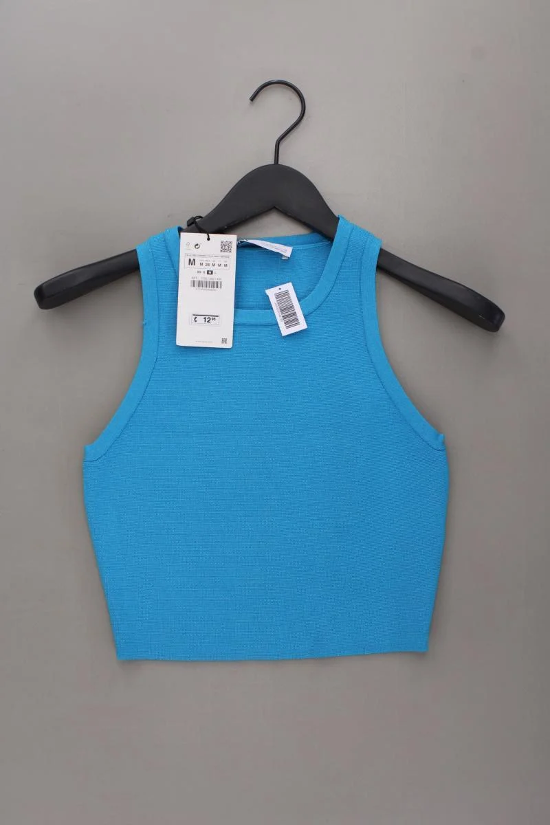 Zara Crop Top Gr. M neu mit Etikett Neupreis: 12,95€! türkis aus Viskose