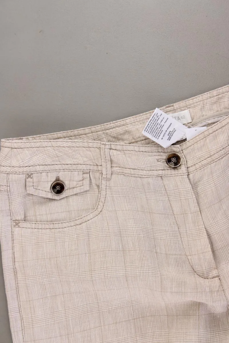 Bonita Leinenhose Gr. 42 creme