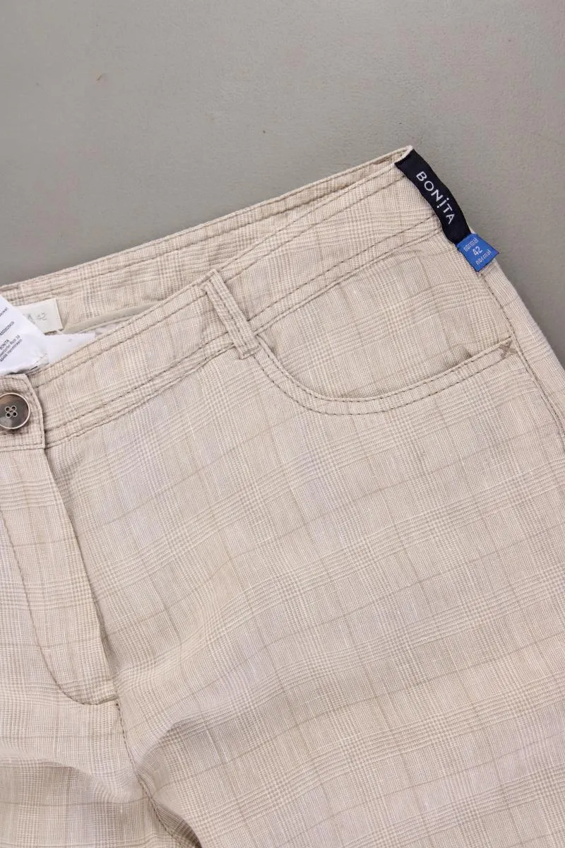 Bonita Leinenhose Gr. 42 creme