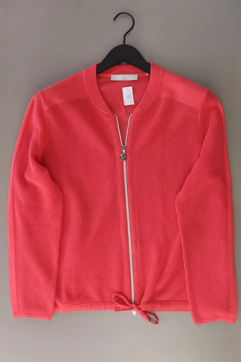 Bianca Cardigan Lachsfarben Gr. 42 Langarm rosa