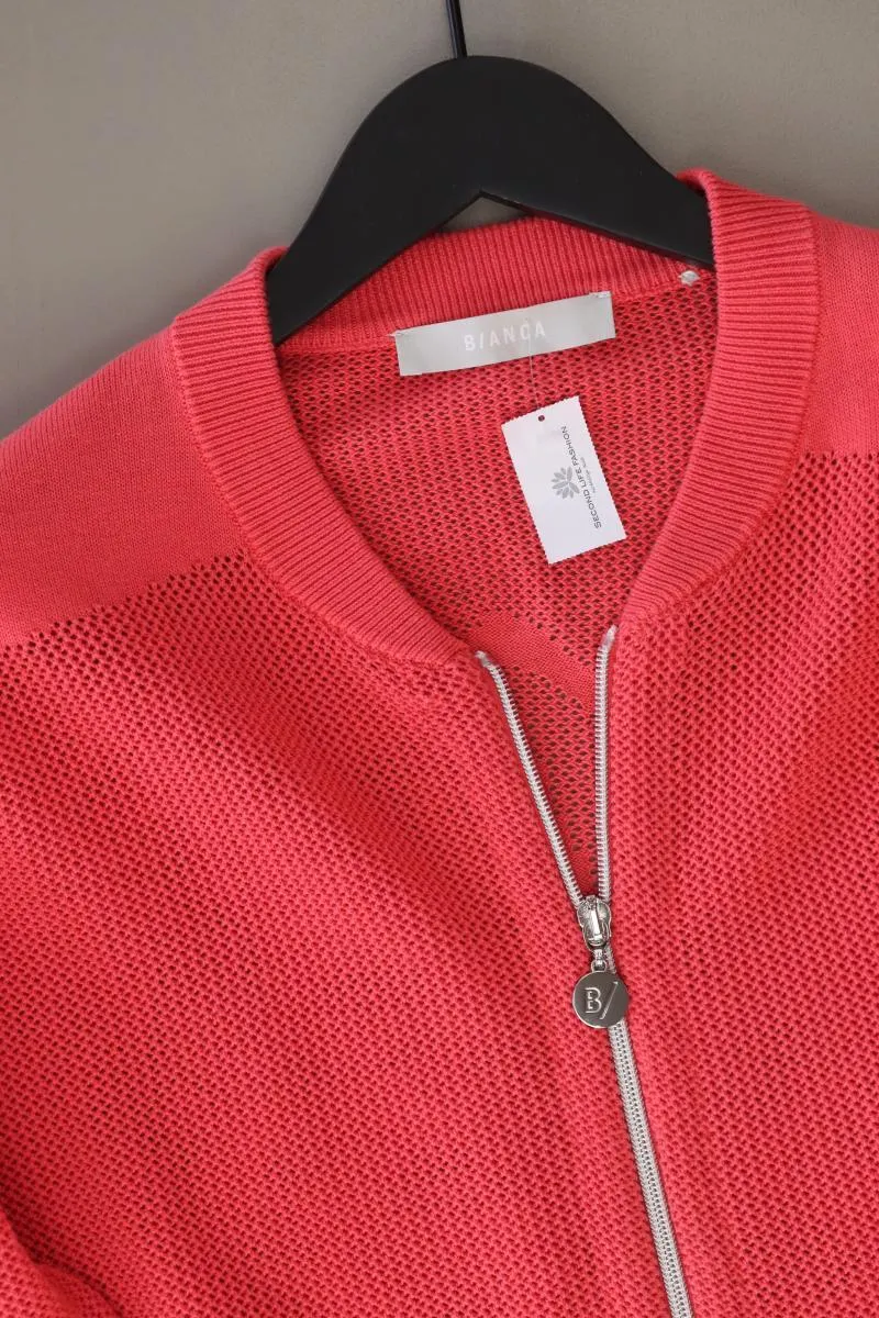 Bianca Cardigan Lachsfarben Gr. 42 Langarm rosa