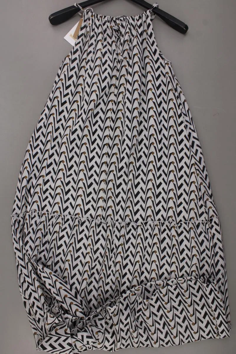 By Bar Amsterdam Vera Coconut Dress Maxikleid Gr. S geometrisches Muster Träger
