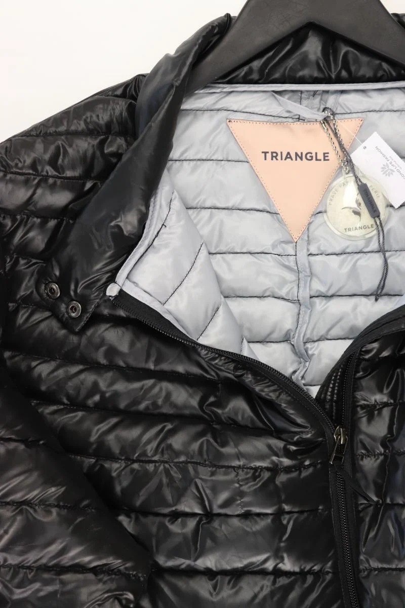 TRIANGLE Steppjacke Gr. 54 neuwertig schwarz aus Polyester