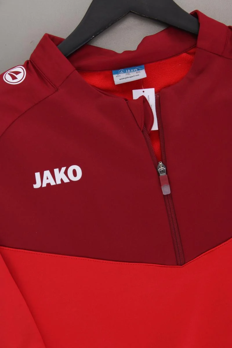 Jako Langarmpullover für Herren Gr. XXXL neuwertig rot aus Polyester