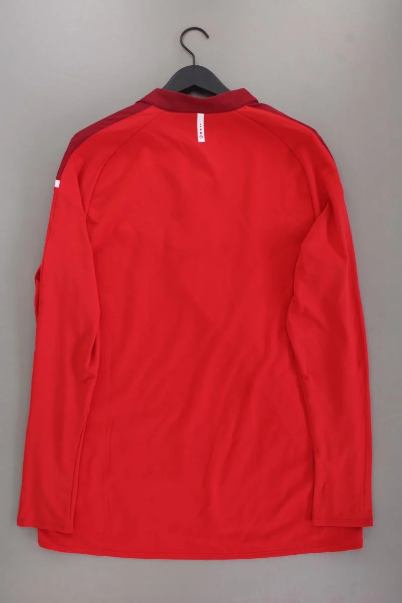 Jako Langarmpullover für Herren Gr. XXXL neuwertig rot aus Polyester