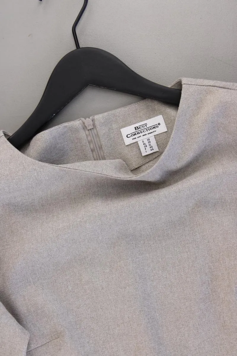 Best Connections T-Shirt Gr. 38 Kurzarm grau aus Polyester