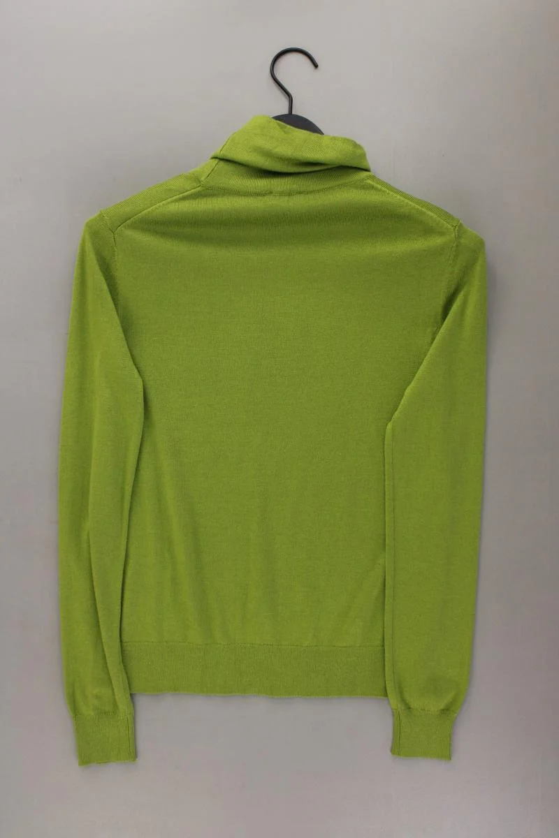 Tom Tailor Rollkragenpullover für Herren Gr. S neuwertig grün aus Viskose