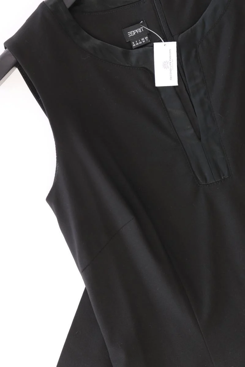 Esprit Etuikleid Gr. 36 Kurzarm schwarz aus Polyester