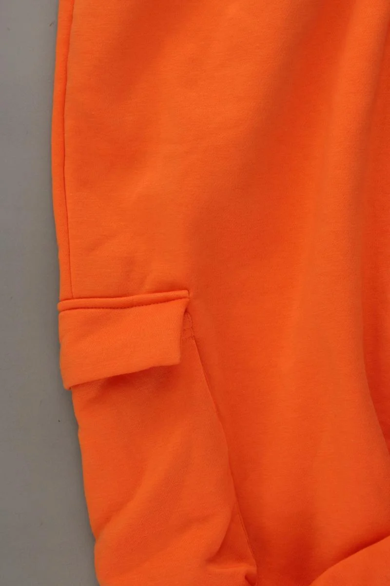 Shein Jogginghose Neon Gr. XXL neuwertig orange aus Polyester