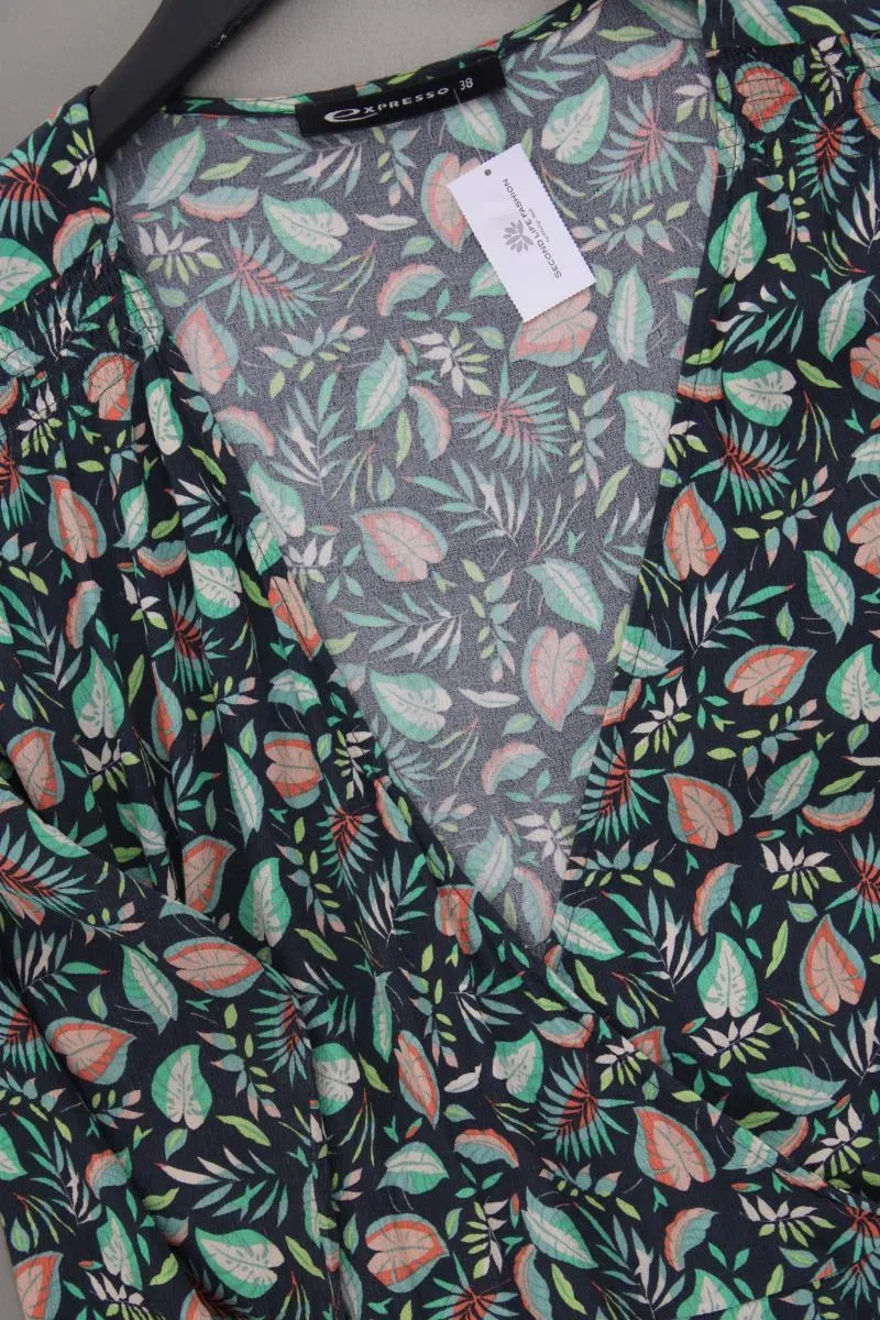 Expresso Wickelkleid Gr. 38 3/4 Ärmel mehrfarbig aus Viskose
