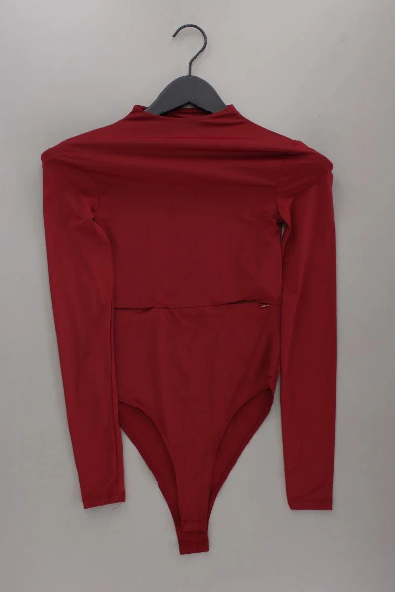 Zara Shirtbody Gr. S neuwertig Langarm rot aus Polyamid