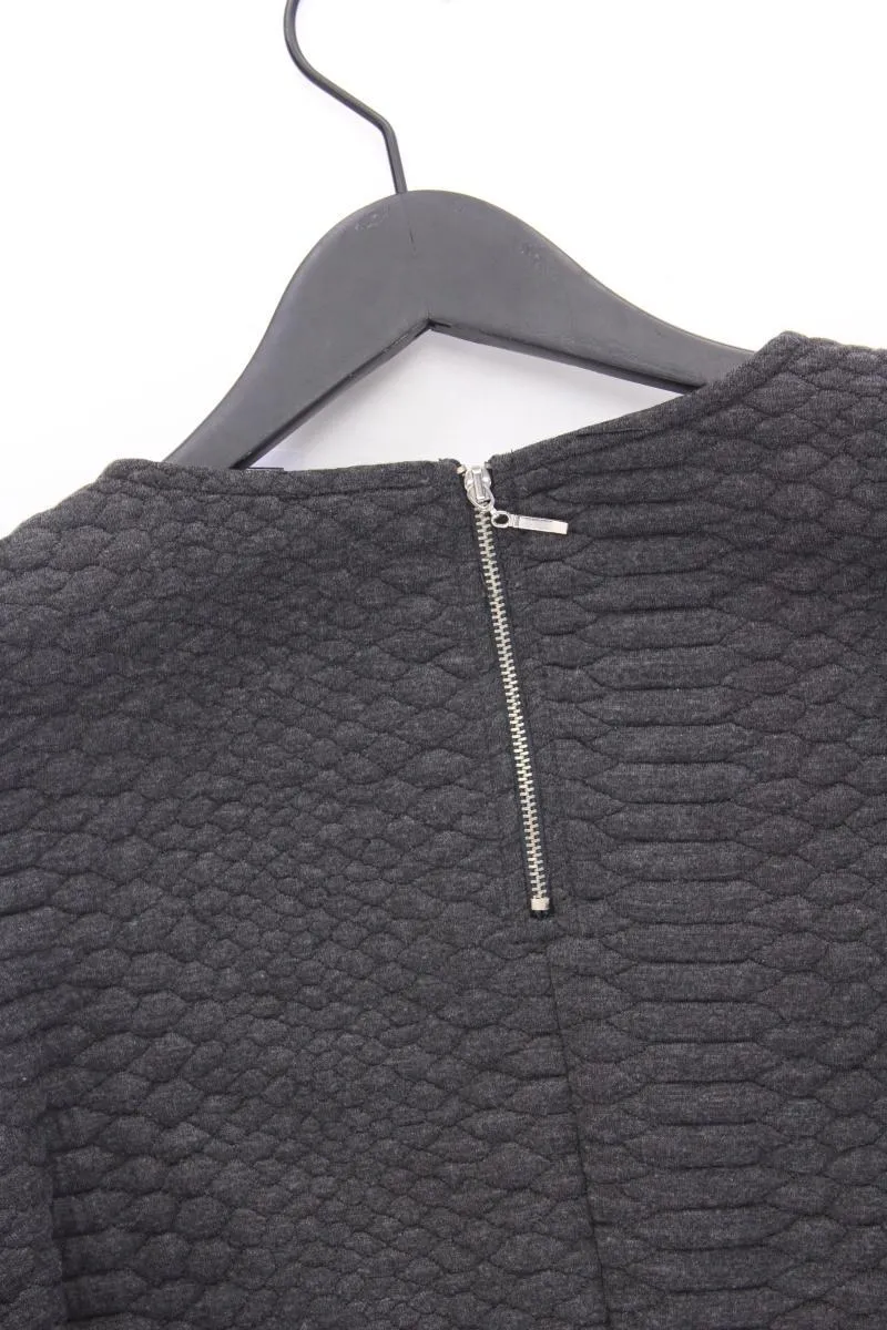 Aniston Etuikleid Gr. 38 neuwertig 3/4 Ärmel grau aus Polyester