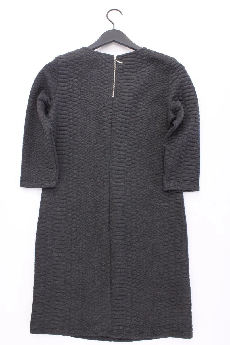 Aniston Etuikleid Gr. 38 neuwertig 3/4 Ärmel grau aus Polyester