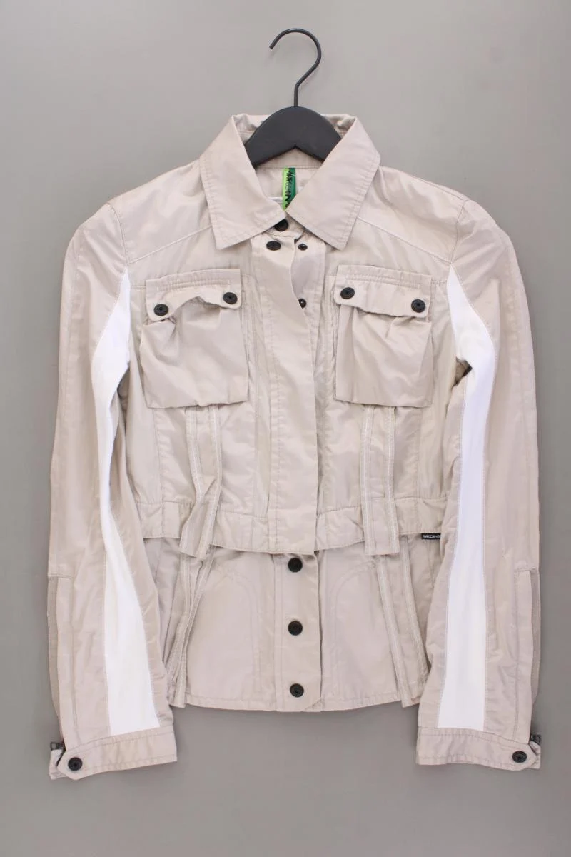 Marc Cain Sports Übergangsjacke Gr. 34 creme aus Polyamid