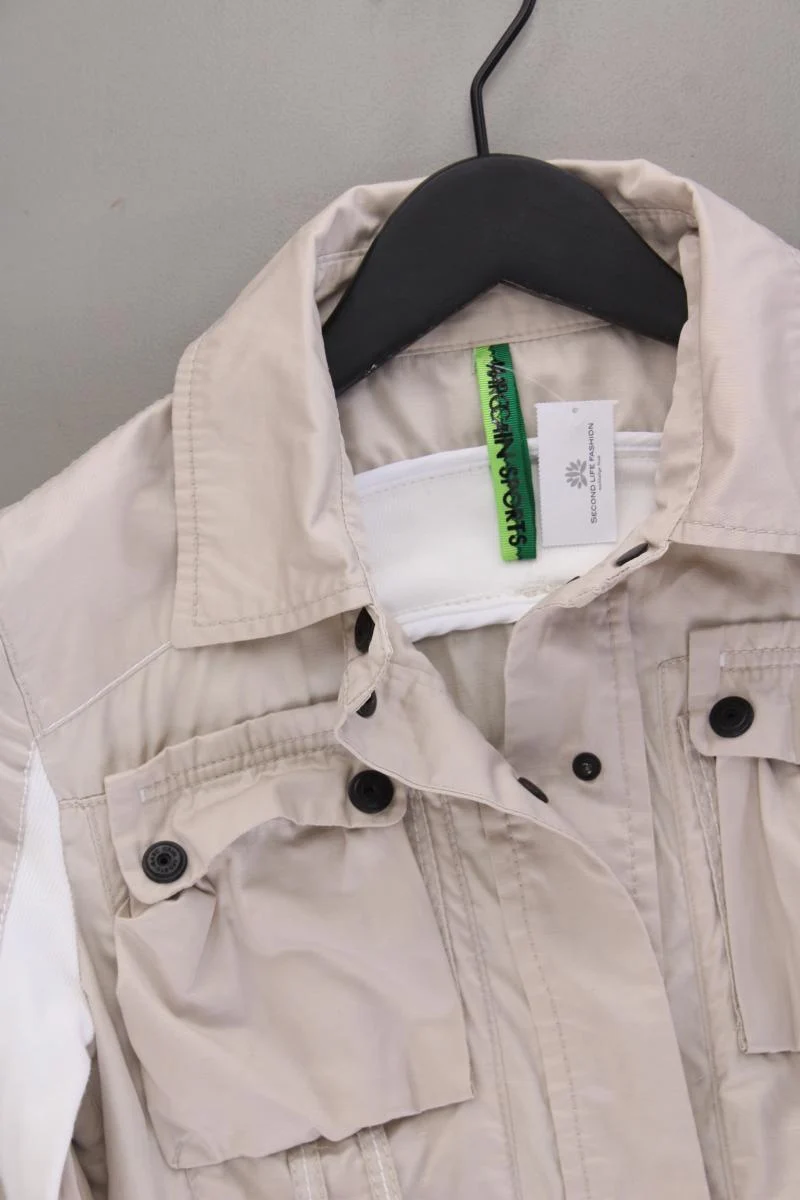Marc Cain Sports Übergangsjacke Gr. 34 creme aus Polyamid