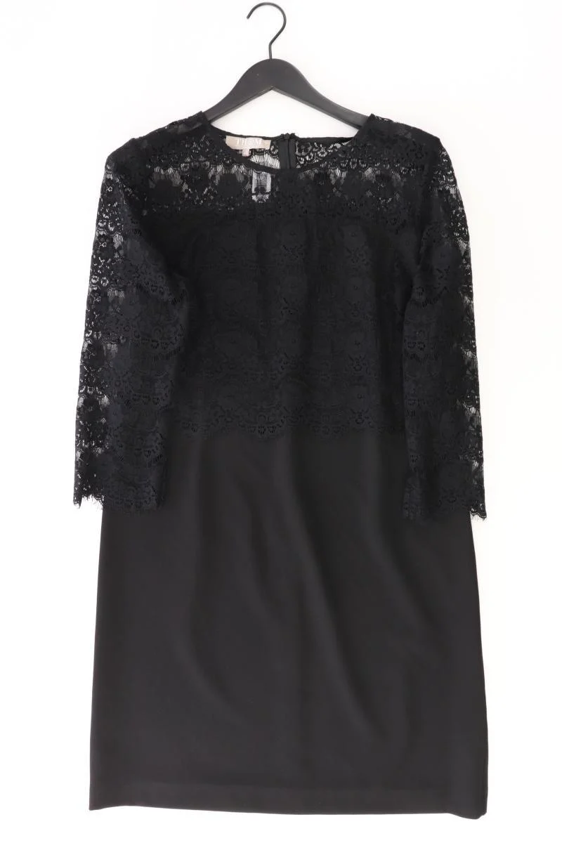 Thom by Thomas Rath Spitzenkleid Gr. 42 Langarm schwarz aus Polyester