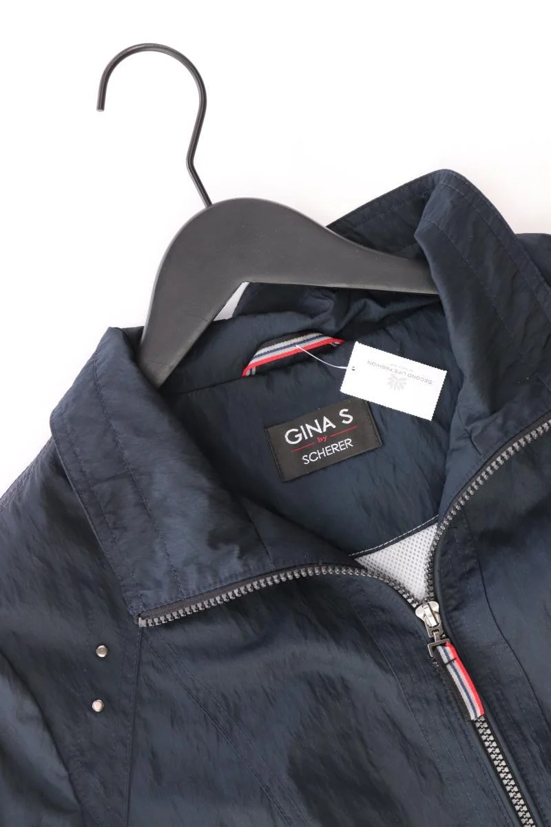 GINA S Übergangsjacke Gr. 42 blau aus Polyester