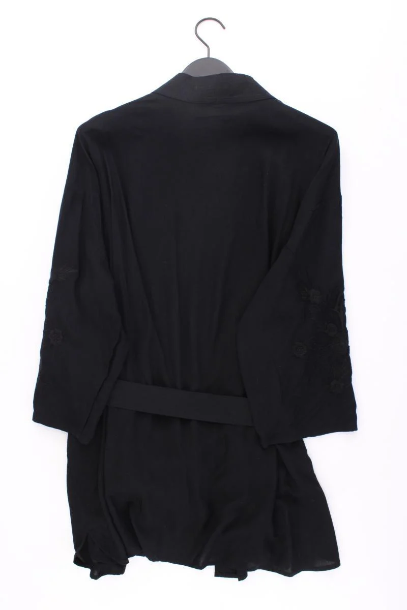 QS by s.Oliver Kimono Jäckchen Gr. 40 neuwertig mit Gürtel 3/4 Ärmel schwarz