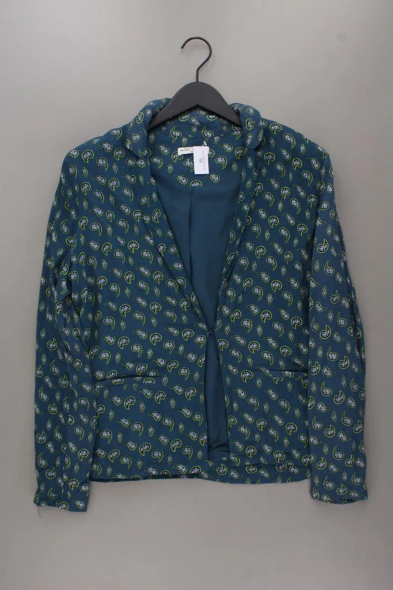Circle of Trust Classic Blazer Gr. M mit Paisleymuster blau aus Viskose
