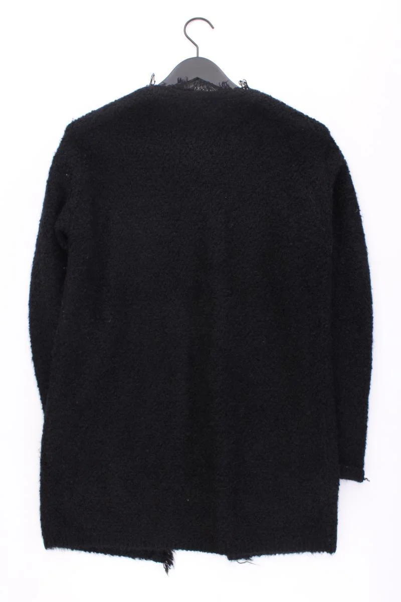 Geisha Strickjacke Gr. 36 Langarm schwarz aus Nylon